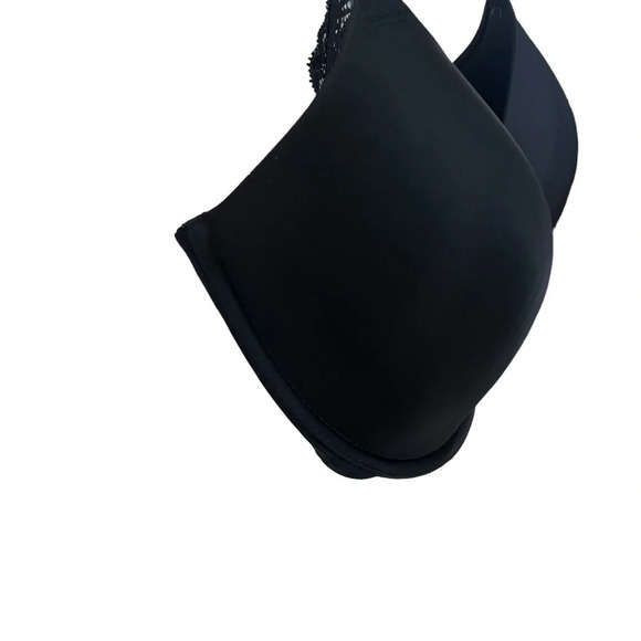 Wacoal TShirt Bra Black Lace Front Closure Size 34DDD - Picture 5 of 16